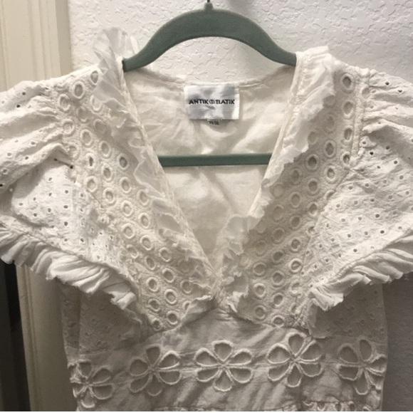 Antik Batik Jada Long Dress in Cream size 36 (xs) - Picture 5 of 7